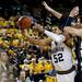 Michigan junior Jordan Morgan shoots in the first half of the game against Penn State on Sunday, Feb. 17. Daniel Brenner I AnnArbor.com
